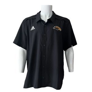 Adidas Shirt Button Men Size XL University Of Southern Mississippi Team NCAA